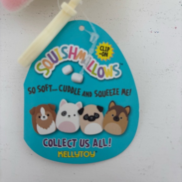 Squishmallows RARE Charlie The Dog 3.5 inch clip Bag Charm - Picture 8 of 14
